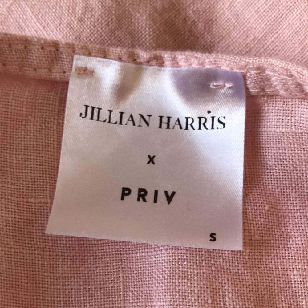 Linen Jillian Harris x PRIV dress size S - Picture 6 of 7